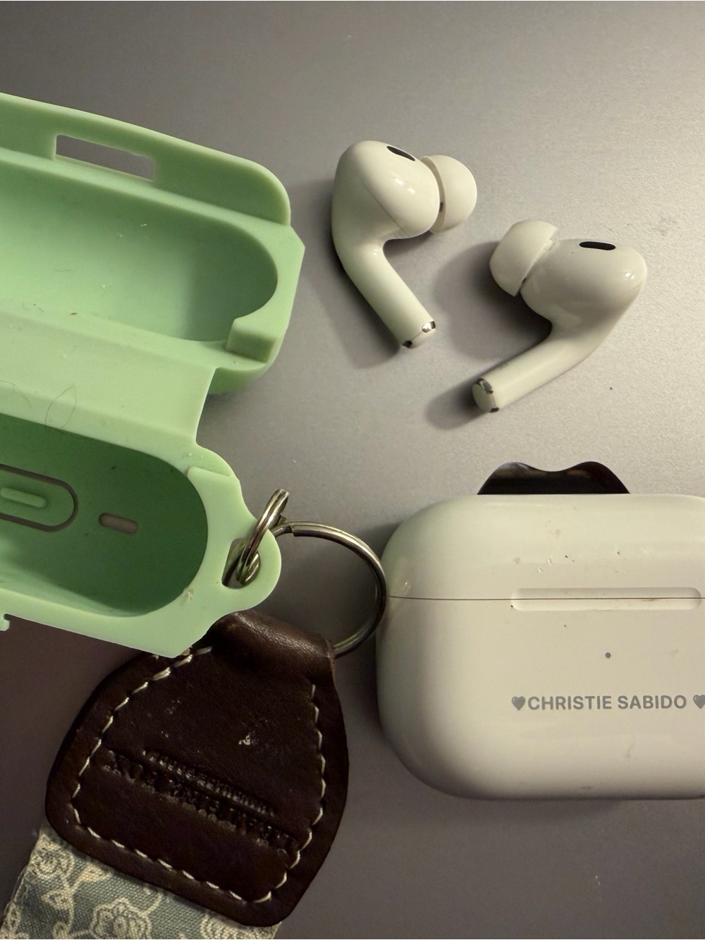 Apple Air Pod Pro 2 - White Wireless Earbuds with Charging Case - Personalized
